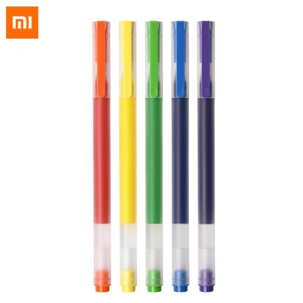 Xiaomi Mijia Super Durable Colorful Writing Sign Pen 5 Colors Mi Pen 0 ...