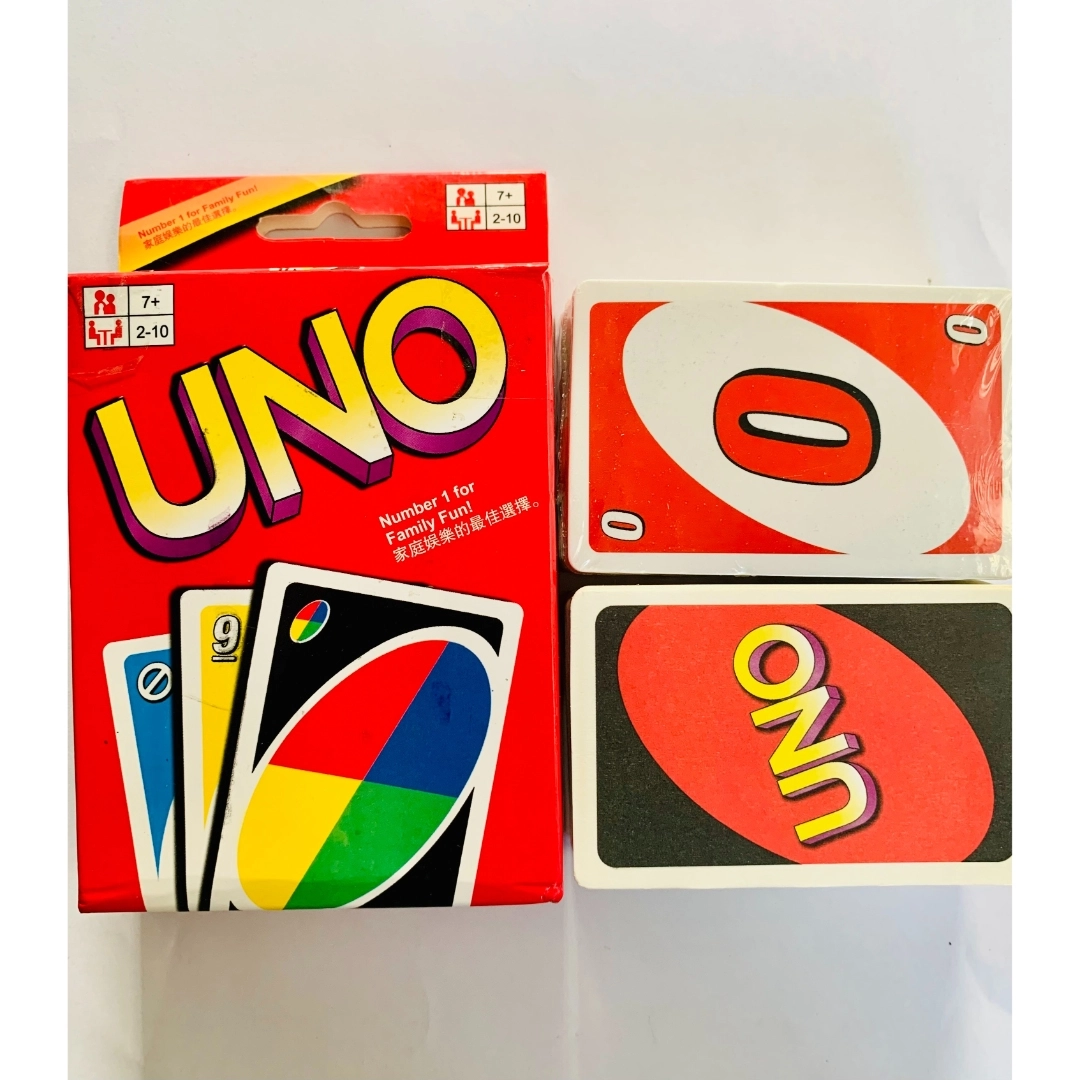 UNO - Classic Color & Number Matching Card Game - 108 Cards ...