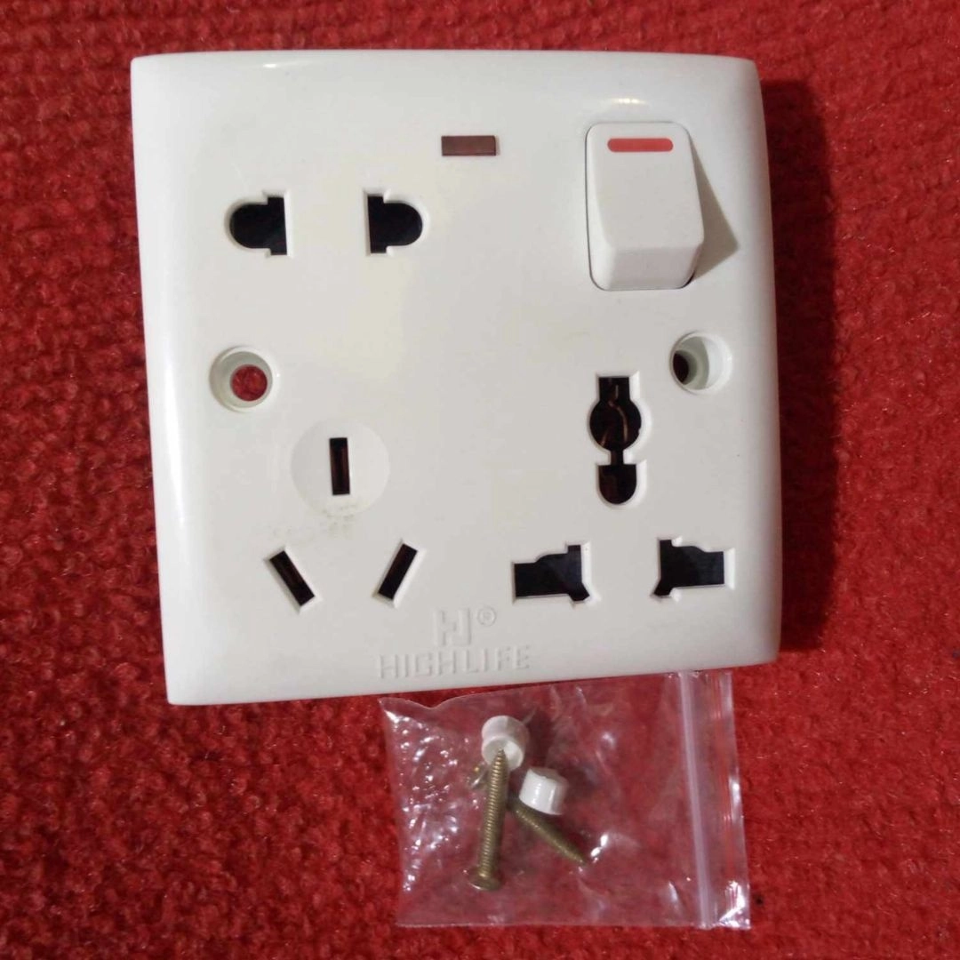 Alternating Socket Pin THIN PIN 8 Pin Combined Switch Board Power Switch 3Pin 2Pin Combined ...