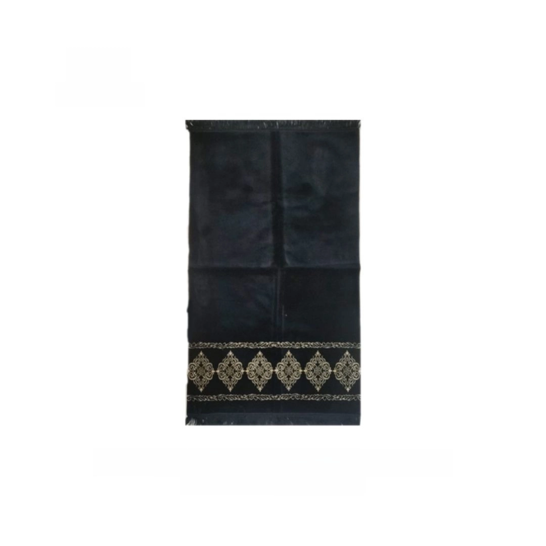 Sil Rashed B AL Rashed Turkey Premium Prayer Jaynamaz Matblack Colour- (Any Design)-(BA)
