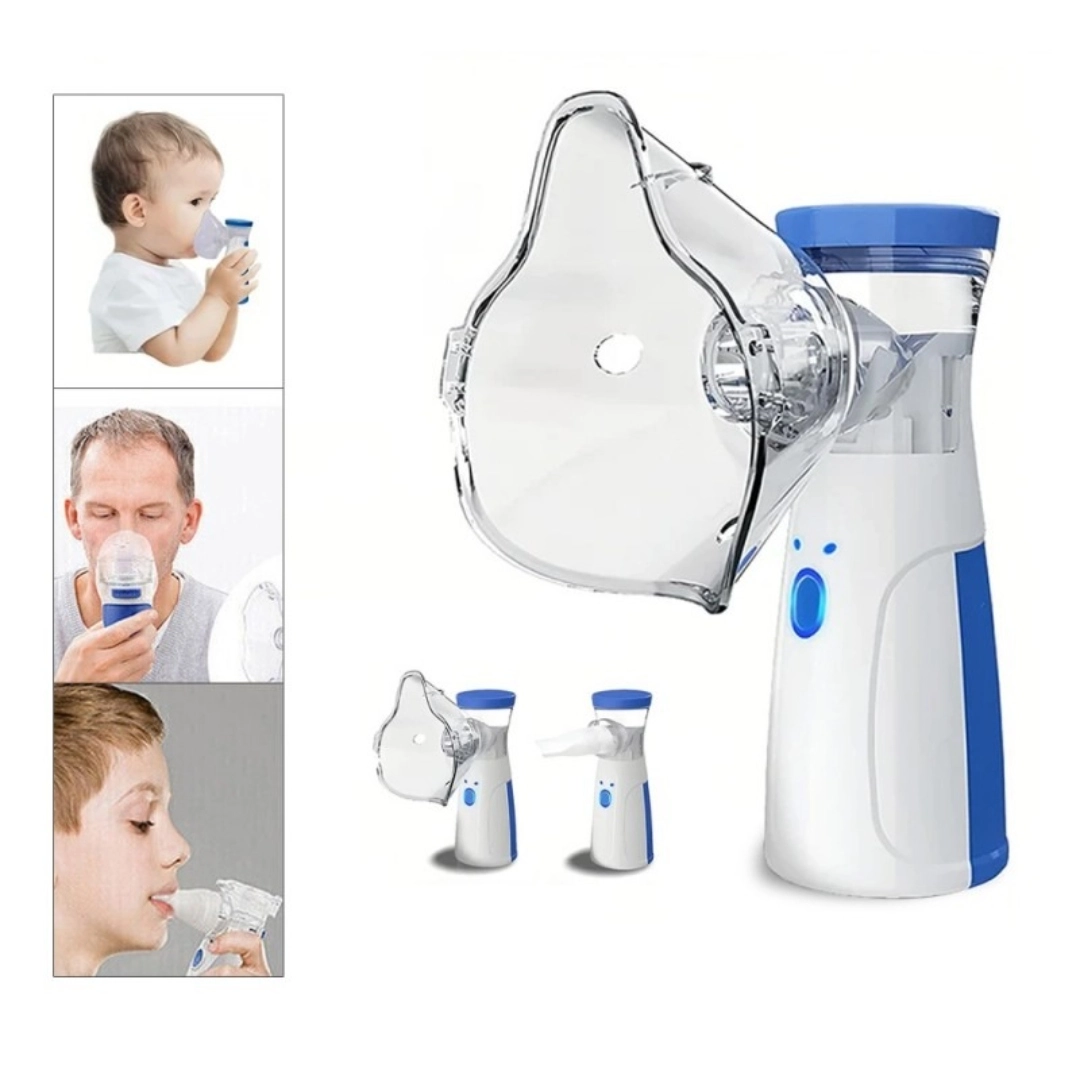 XSHWH Portable Rechargeable Nebulizer - 4-Speed Handheld Breathing Treatment For Kids & Adults