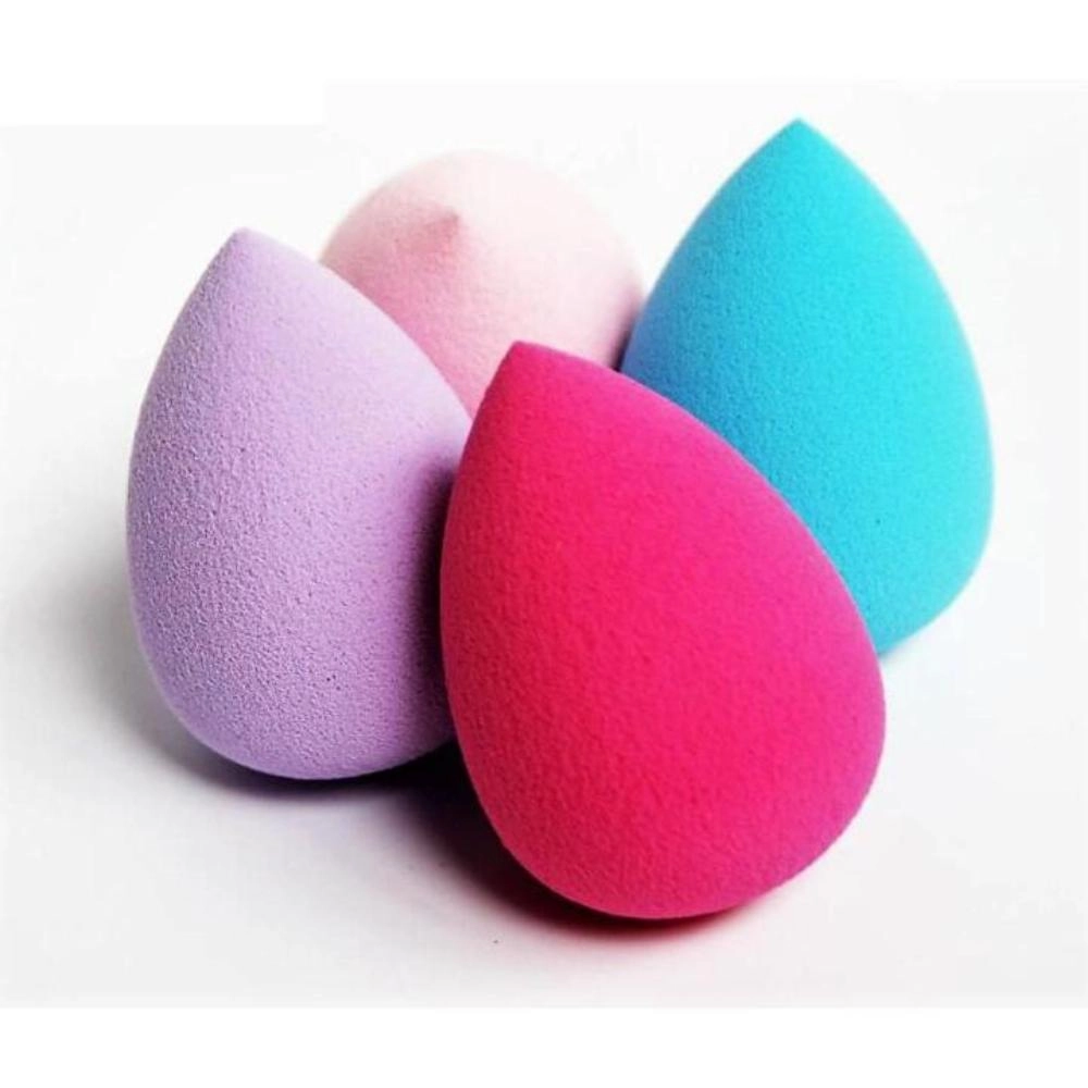 Sponge Powerpuff Power Puff Lates Free Face Blender Sponge 1pcs Makeup Puff (Multicolor)
