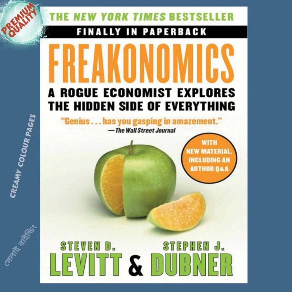 Book cover of Freakonomics highlighting cheating and incentives themes