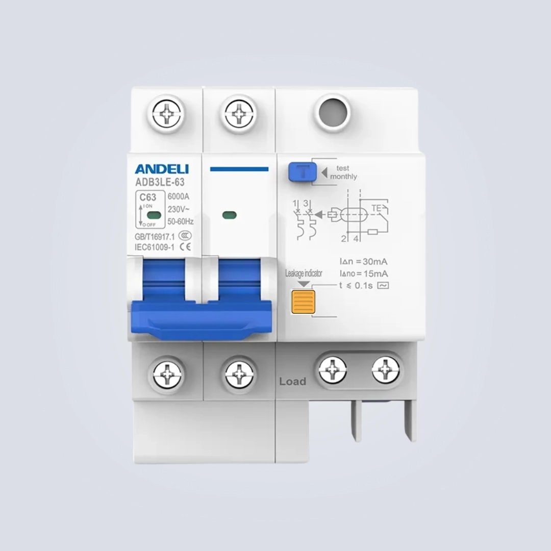 Andeli Residual Current Breaker with Over-current Protection (RCBO ...