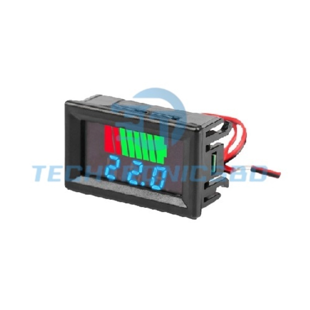 Battery Charge Level Indicator | DC 12V/24V/36V/48V Battery Capacity ...