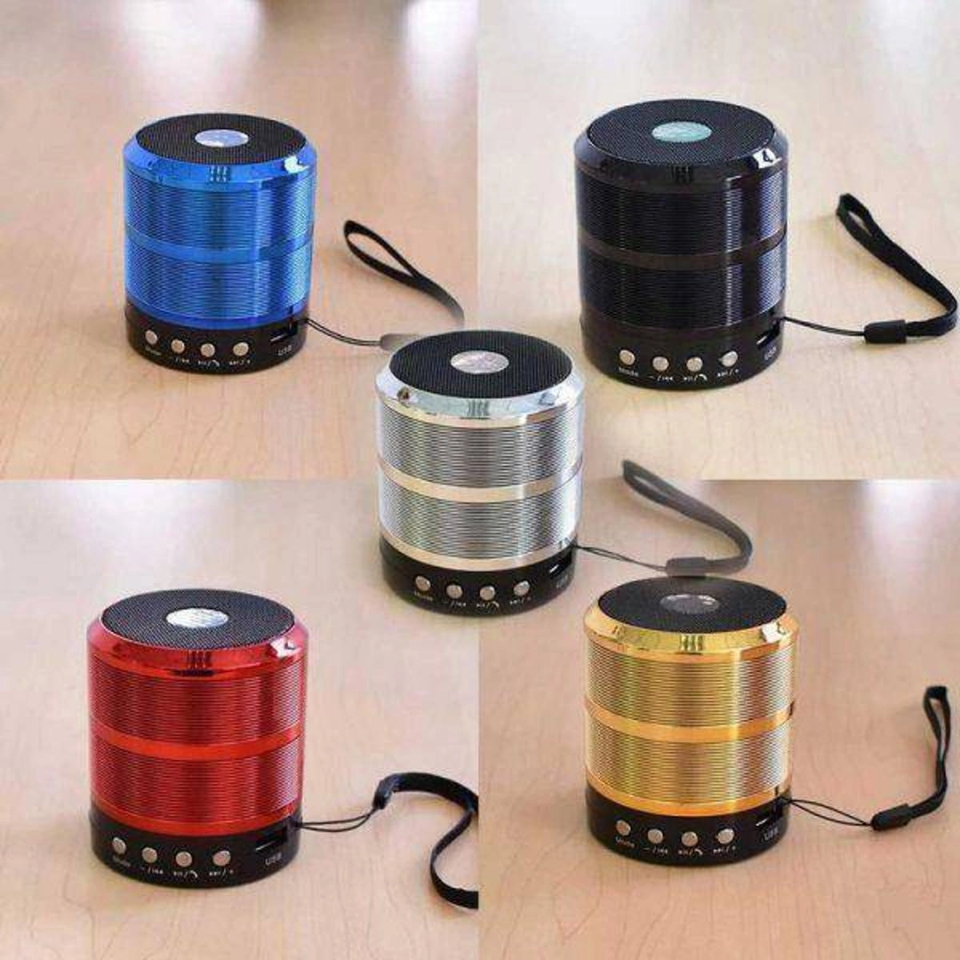 WS 887 Wireless Bluetooth Speaker TF USB FM AUX Portable Music Mini ...