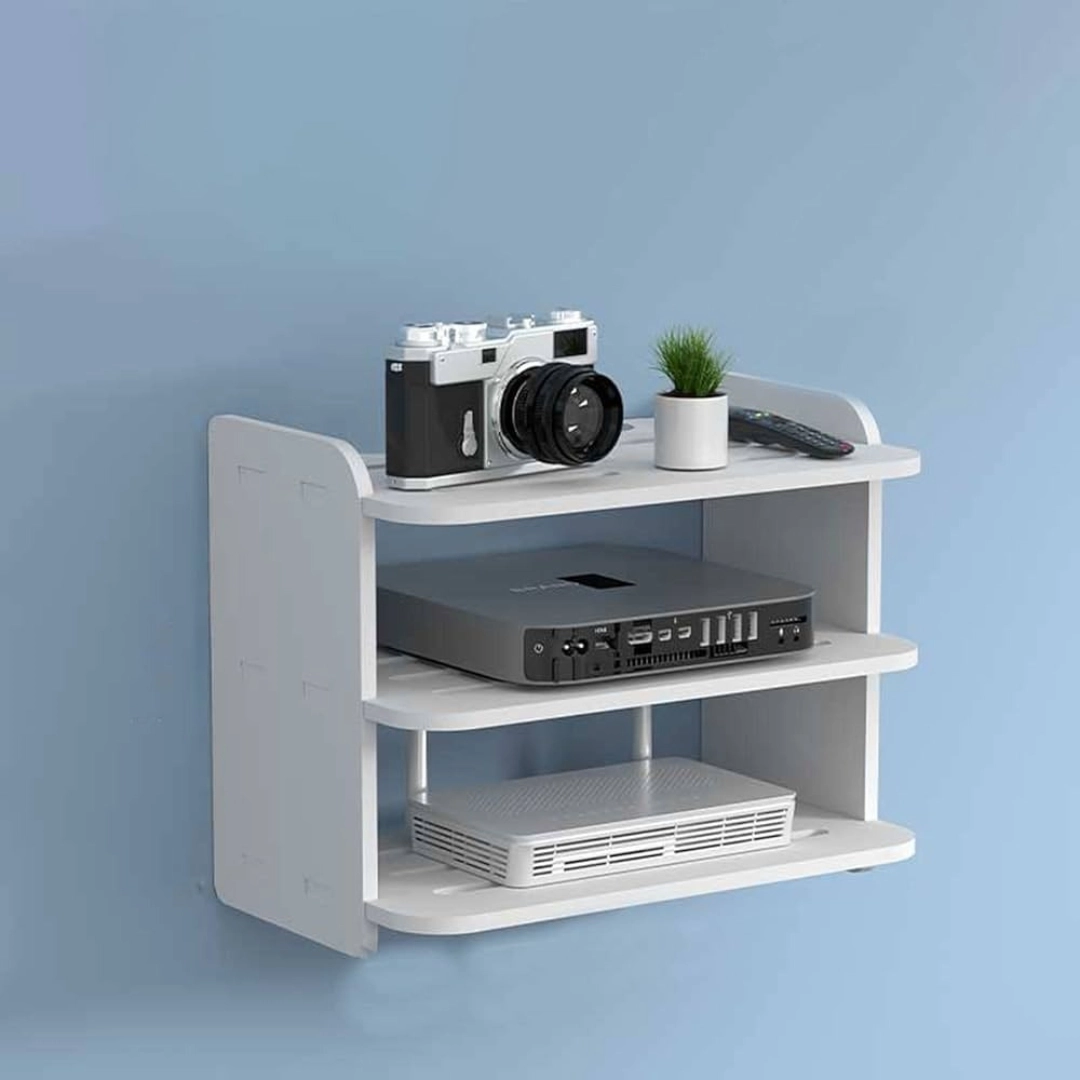 New Design 3 Layers wall mount wifi router stand/rack size/rack ...