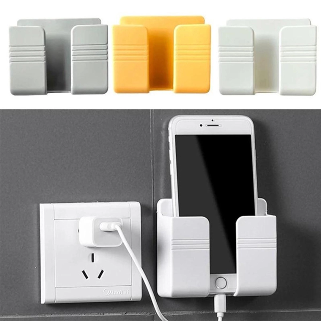Dev Phone Stand Mobile Phone Charging Hanging Holder Multifunction Wall Mounted Plug ...