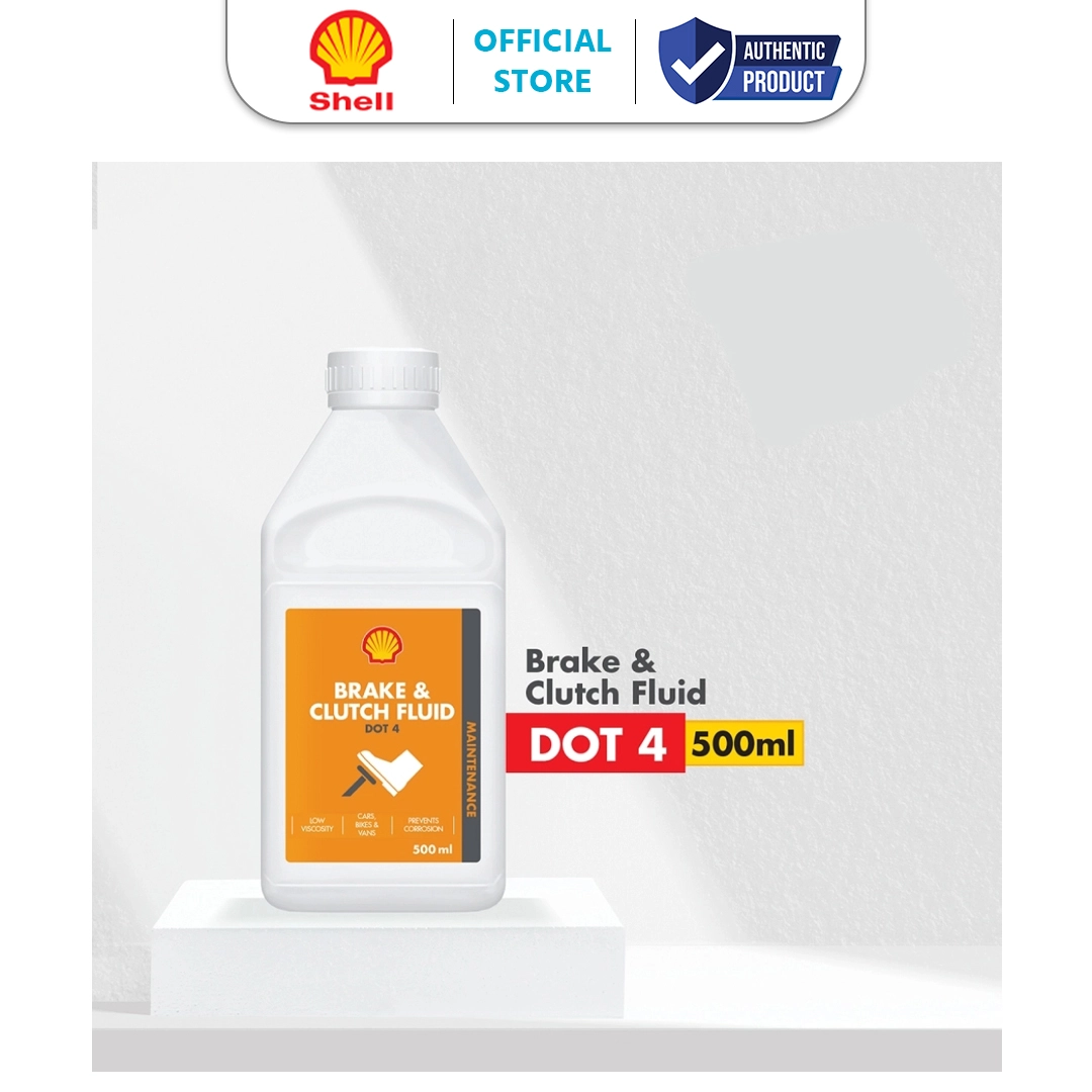Shell Brake & Clutch Fluid DOT4 - 0.5 Litre
