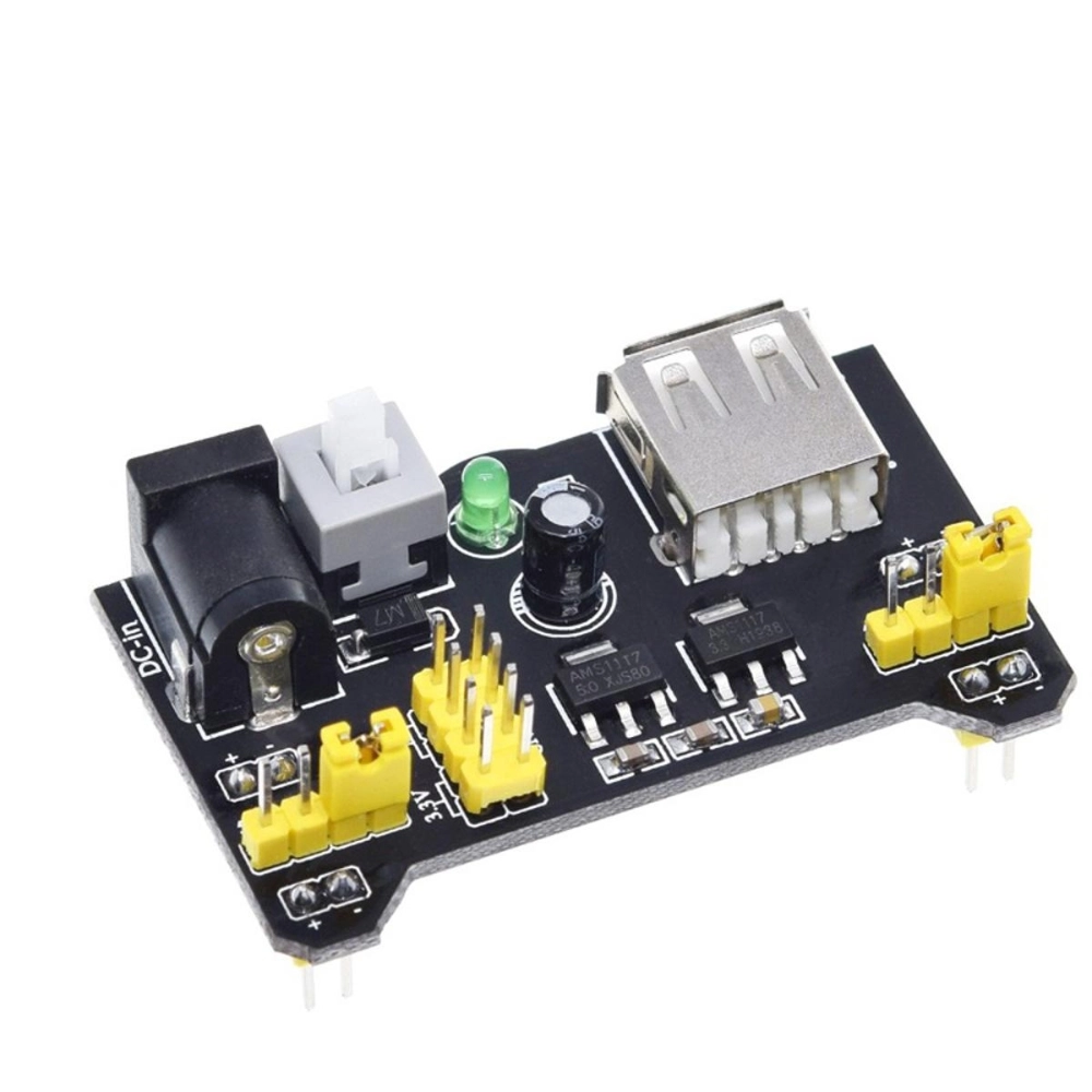 MB102 Breadboard Power Supply Module 2-way 3.3V 5V MB-102 Solderless ...