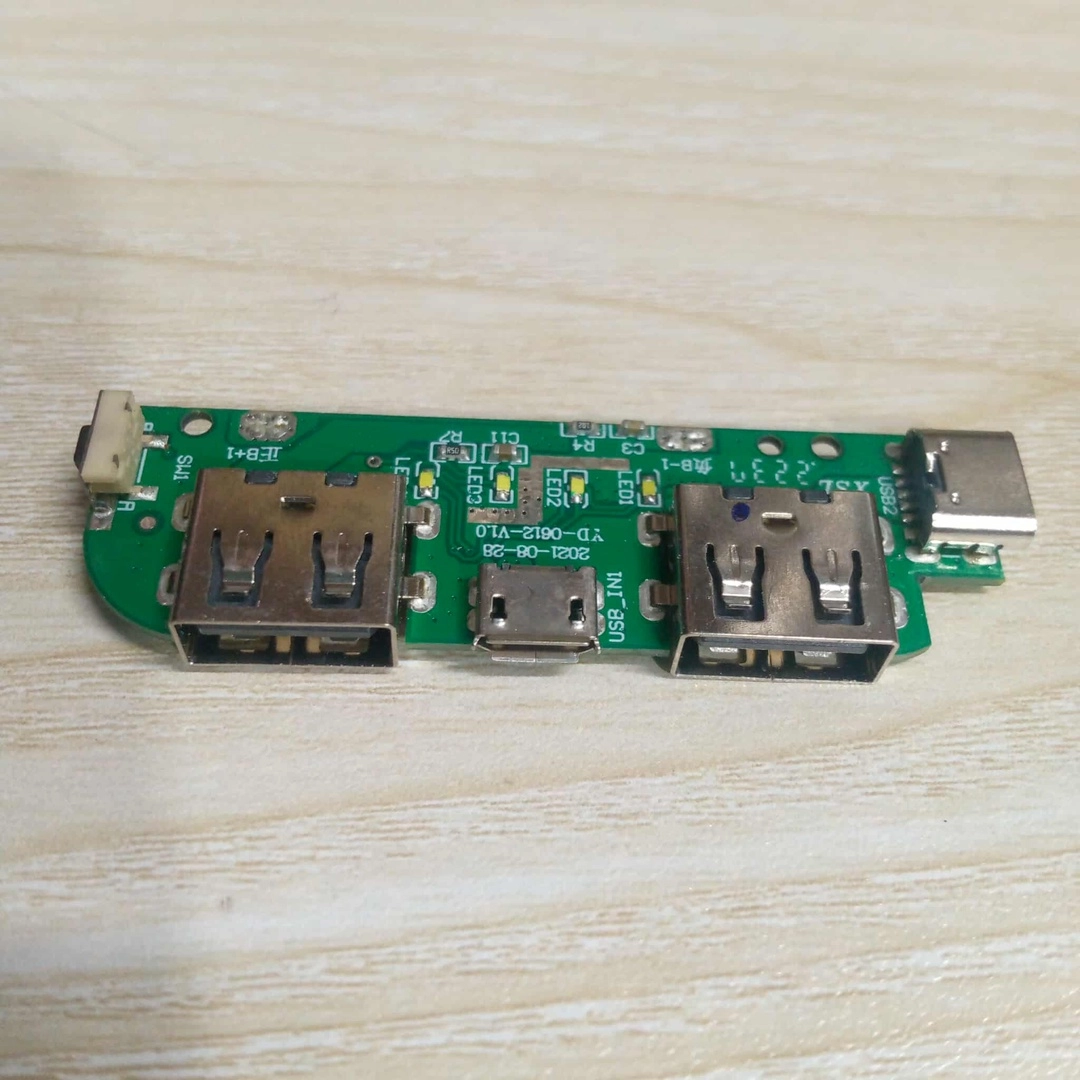 Usb Cir Module TYPE C Power Bank Circuit 5V 2A Display Input DC 5V 2A Micro USB & Type ...