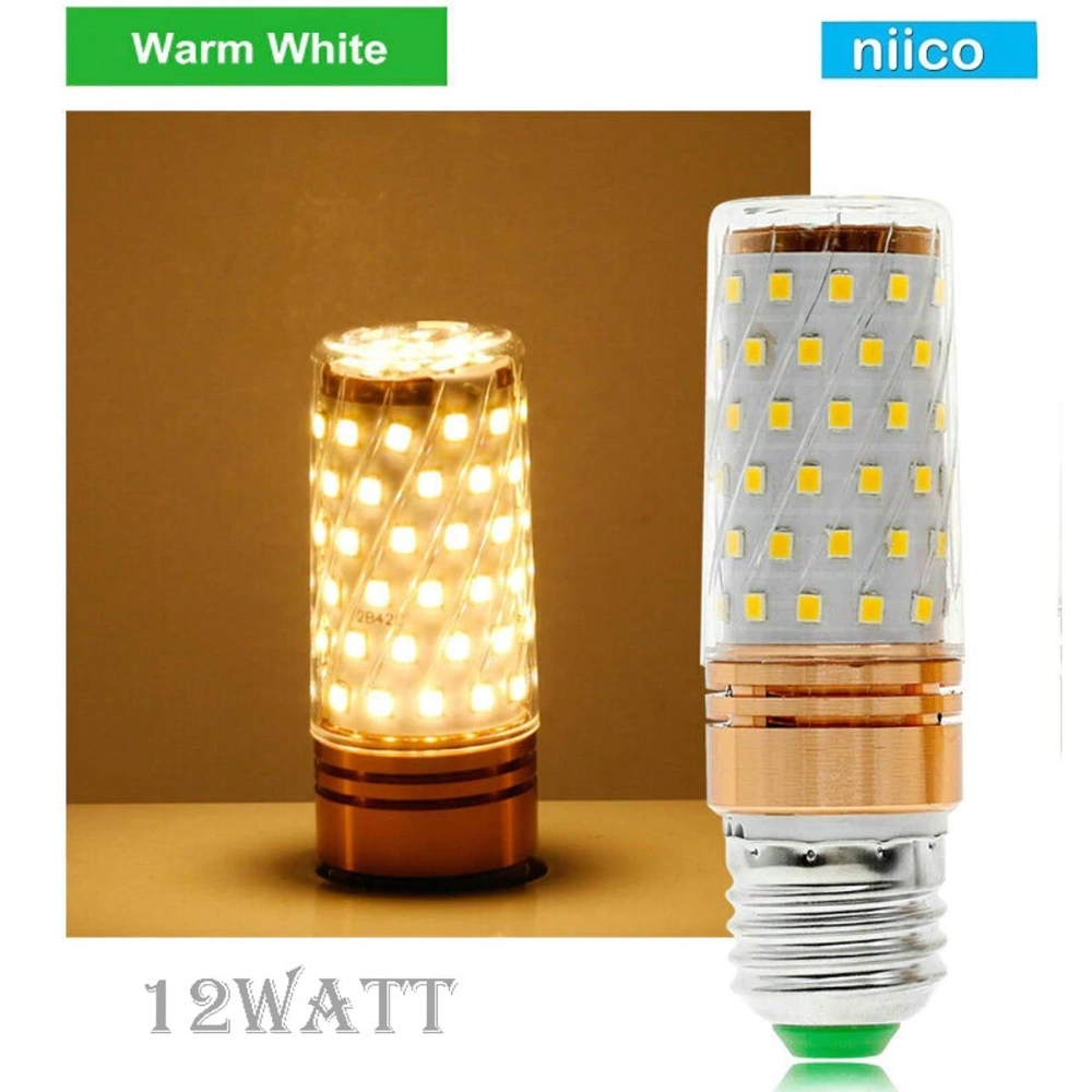 Led Exclusive Candle Light Bulb 12 Watt -Warm Color(Pass Type Holder ...
