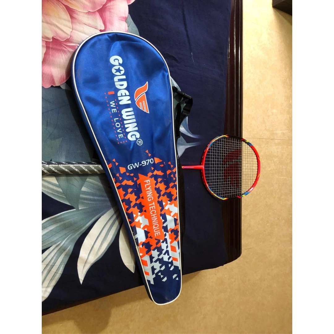 Goldening Wing Badminton Racket ,970 Model, Jointless ,Gripe Free ...