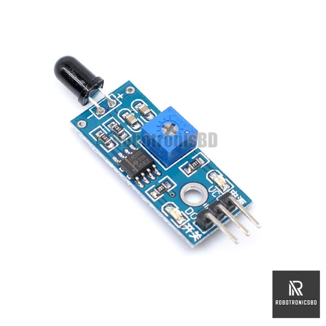 Flame Sensor Module for Arduino Fire Detector