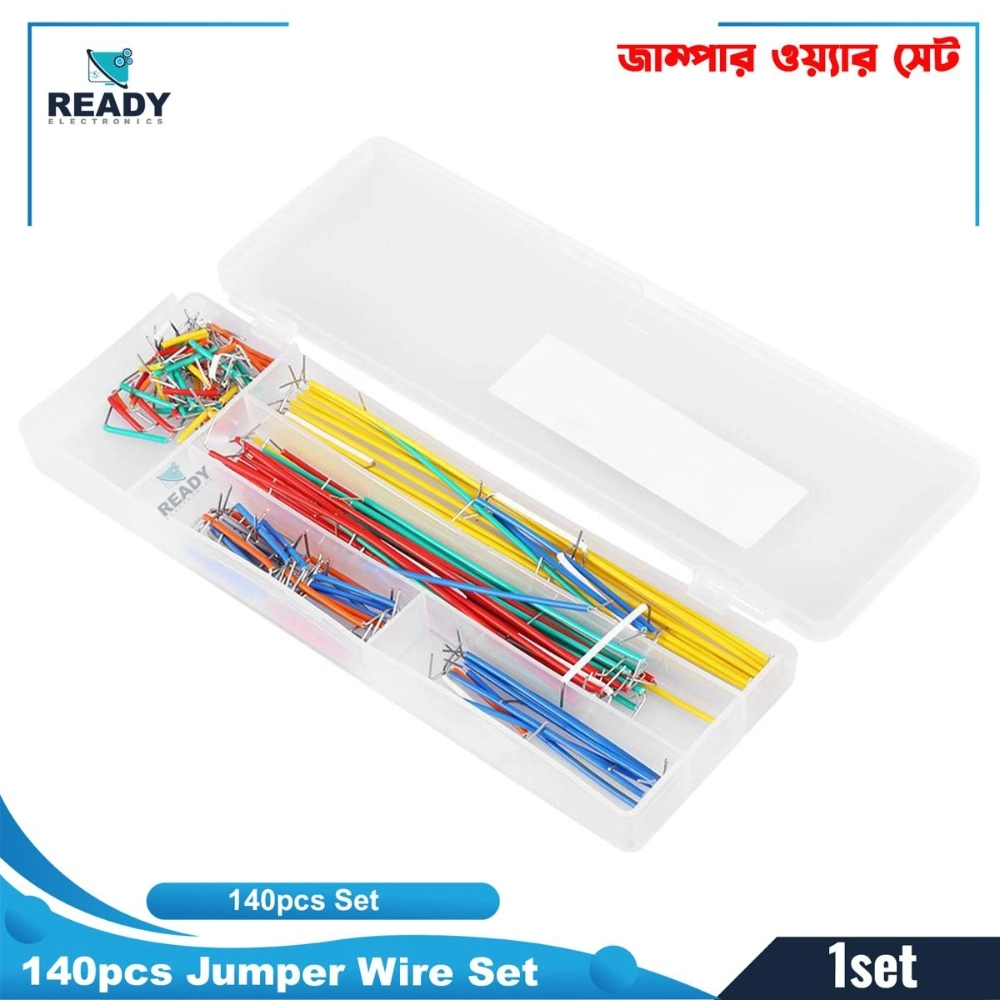 140pcs Breadboard Jumper Wire U Shape Solderless Breadboard Jumper ...