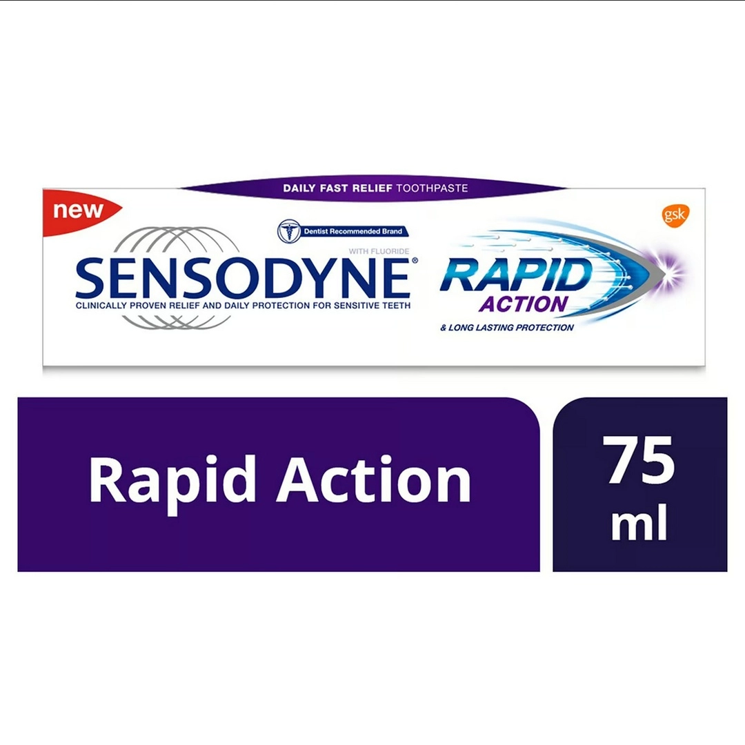 Pro Action Toothpaste Rapid Action Toothpaste 75 ml