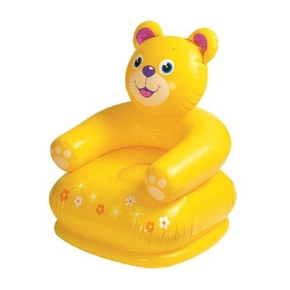 Yellow Inflatable Chair Inflatable Animal Chair for Kids - Yellow