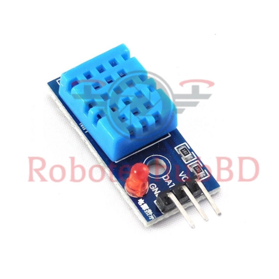 DHT11 Digital Temperature & Humidity Sensor Module | Arduino, ESP32 ...