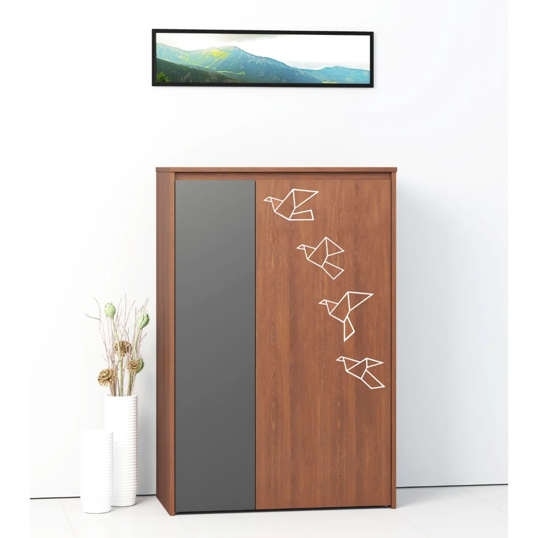 Flying Wall Rack Room REGAL Shoe Rack SRH-114-1-1-20(FLYING BIRDS)-LARGE ID-995011