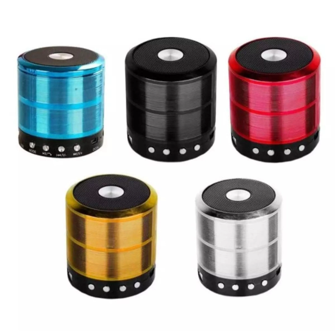 WS-887 Portable Mini Bluetooth Speaker – Hi-Fi Sound Box with USB ...