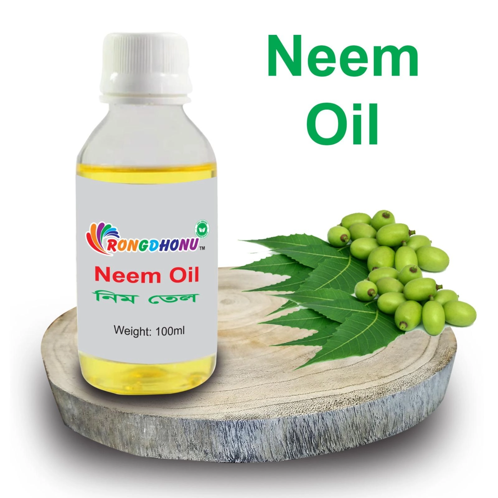 Organic Neem Oil, Neem Tel -100ml