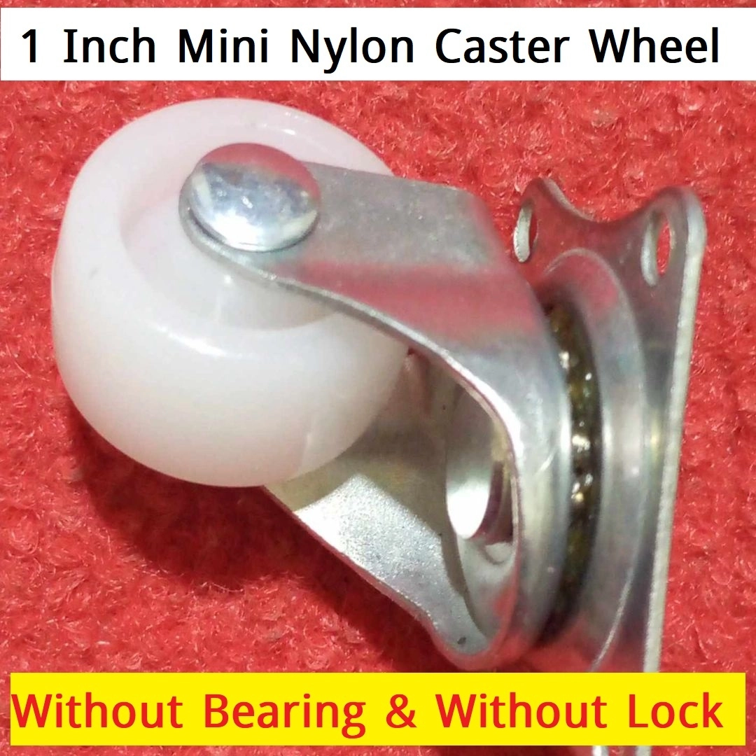 Mini 1 Inch Casters 1 Inch Mini One Inch Nylon Caster Wheel 1