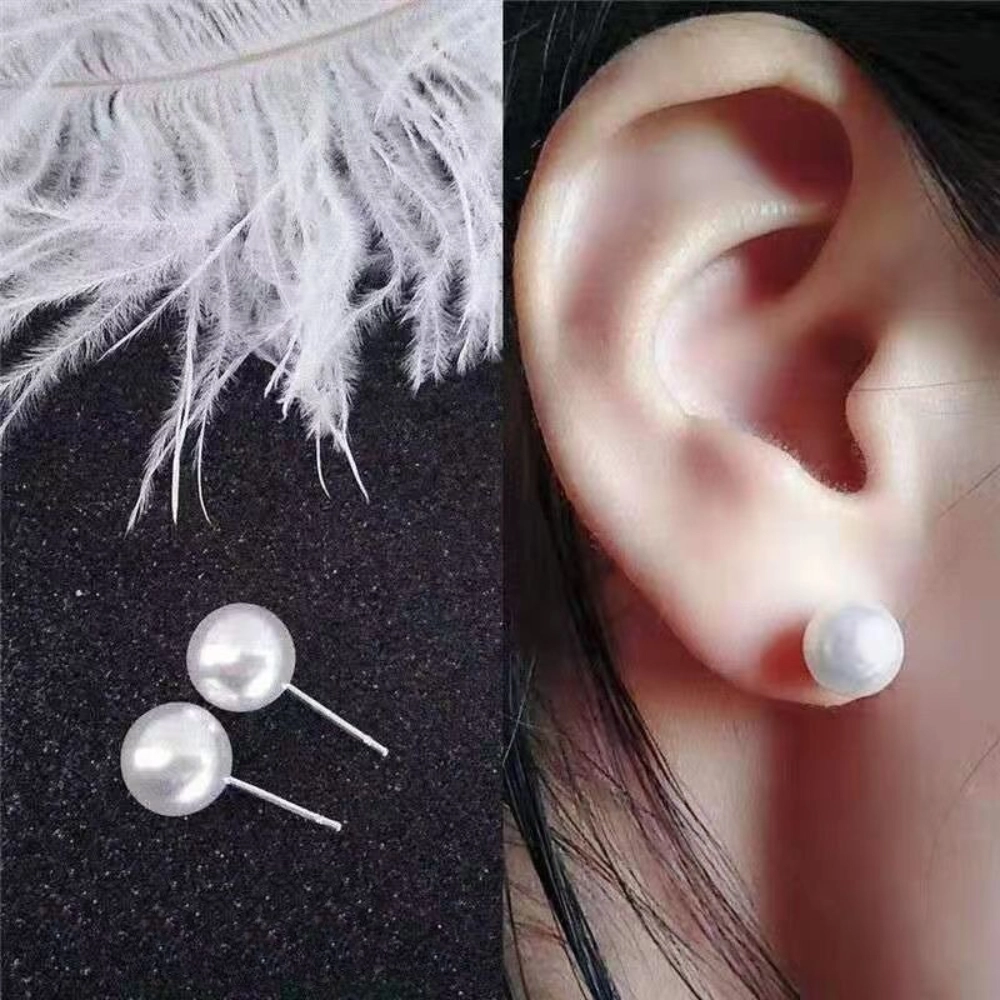 Exaggerated Hoop Ear Loop Smooth Ring Earring Stainless Steel Jewelry ...