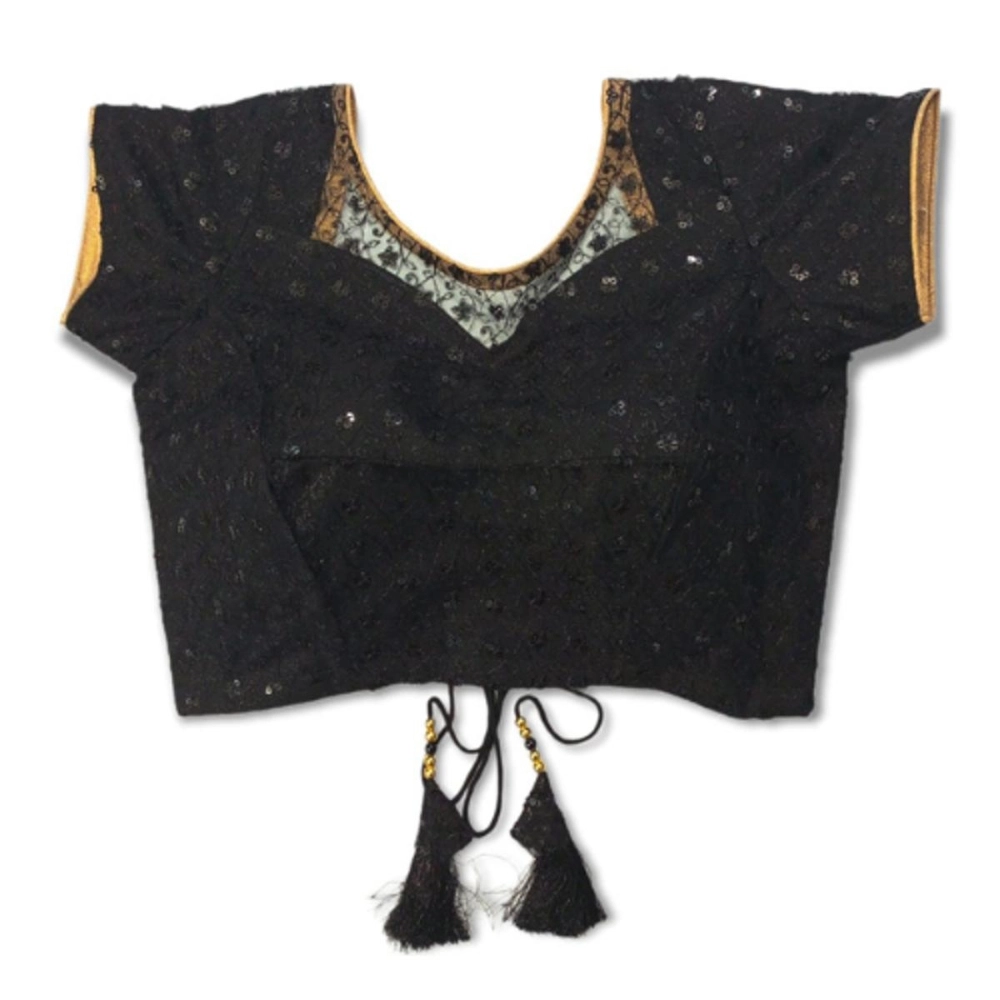 New Princess Cut Black Color Blouse For Women