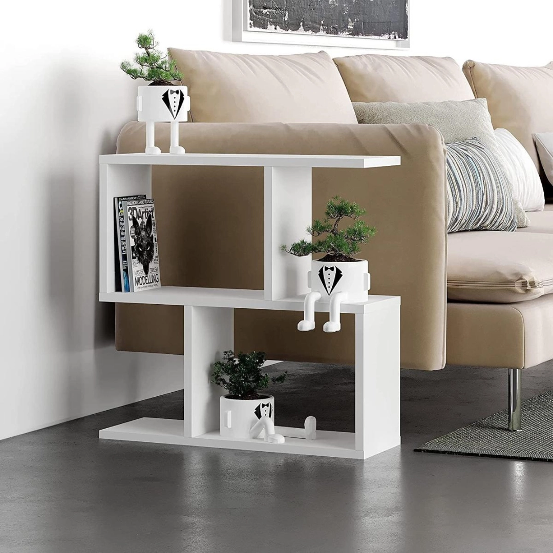 Sofa Side Table | End Table | Books Storage | Bedside Table | Side ...