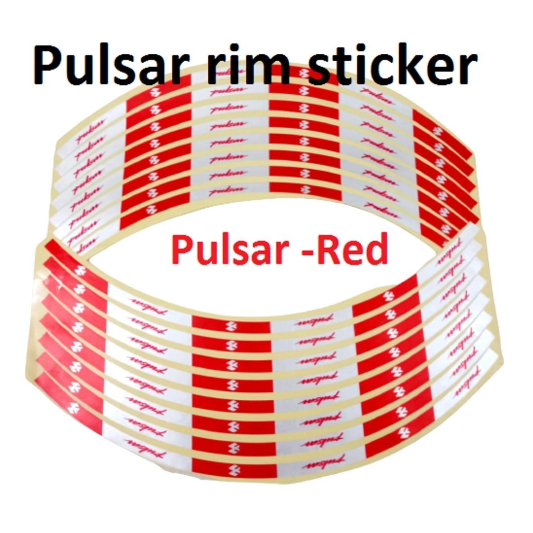 Hot Sell 2 Color Motorcycle Wheel Decals Reflective Stickers Rim ...