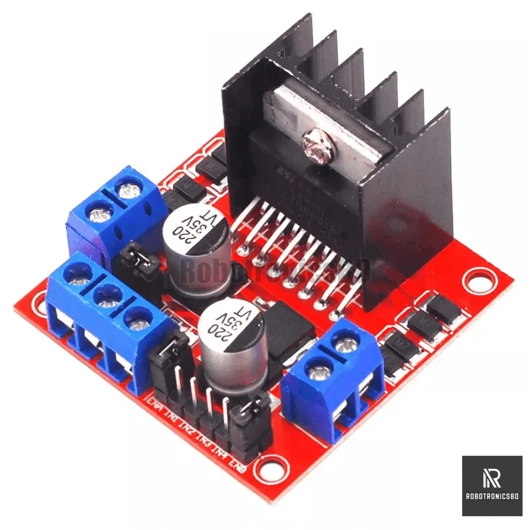 298N Motor Driver Dual Channel H-Bridge Motor Driver Control Module for ...