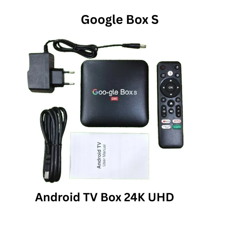 Chromecast & Google Play Support | Google Box S Smart TV Box