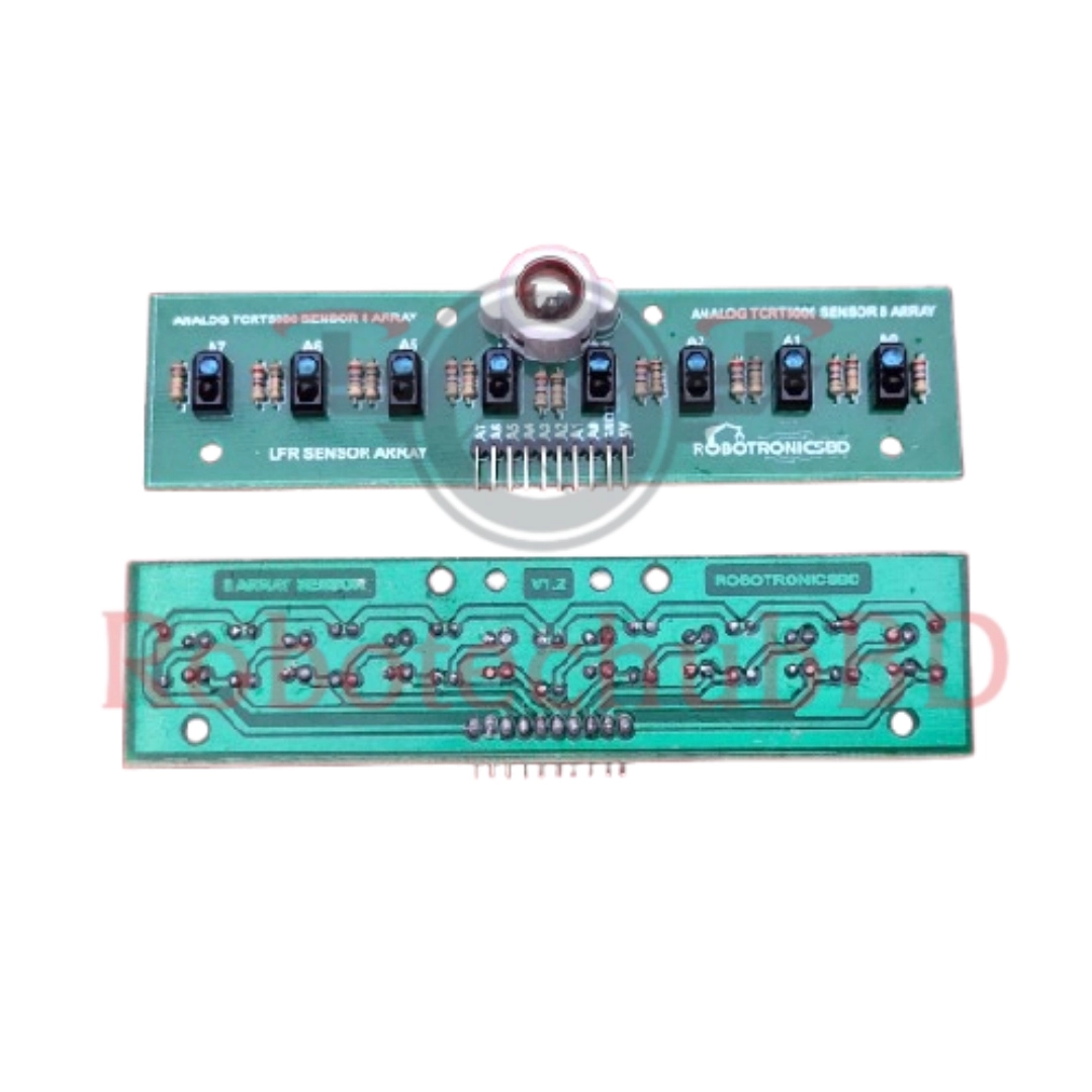 8-Array Line Follower Sensor Module (TCRT5000) | Infrared Line Tracking ...