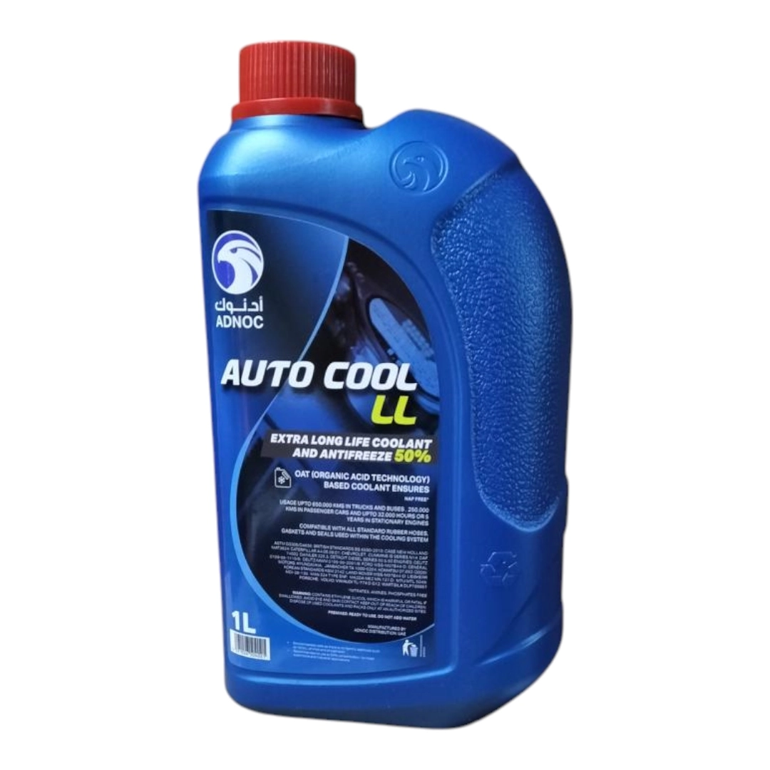 Adnoc Auto cool LL coolant 1 litre