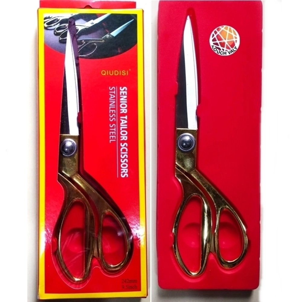 Premium quality senior tailor scissors stainless steel size 10.5 inches ...