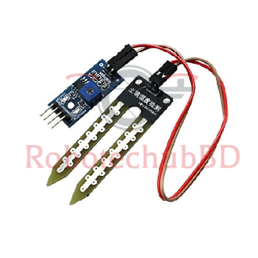 Soil Moisture Sensor Module – Analog & Digital Output | Smart Soil ...