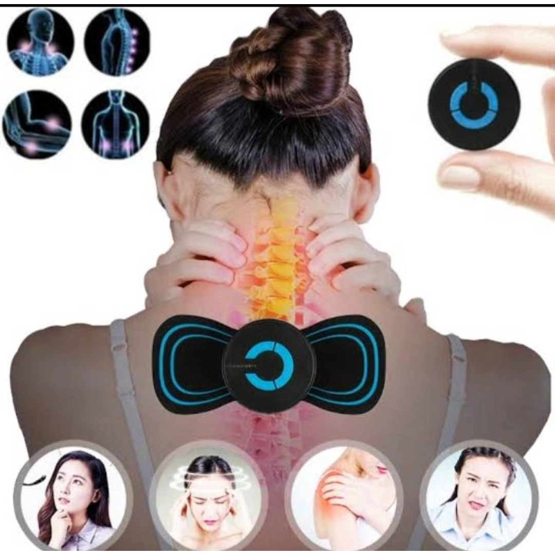 Lcd Neck Mini Neck Pulse Massager Electric LCD Display Stretcher EMS Mini ...