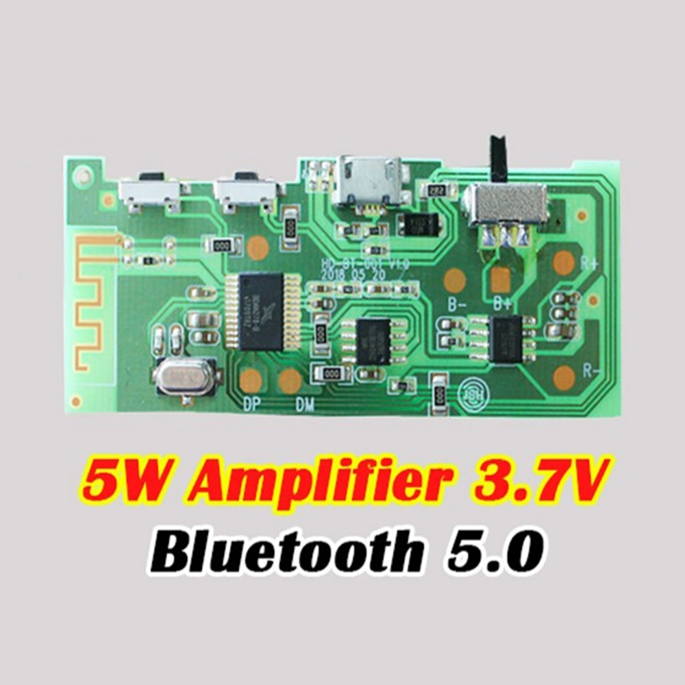 Multifunctional Bluetooth power amplifier board 3.7V 5W power amplifier ...