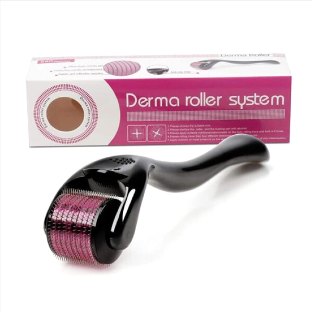 Derma Roller Micro Needle for Hair, Beard Growth and Facial Skin ...