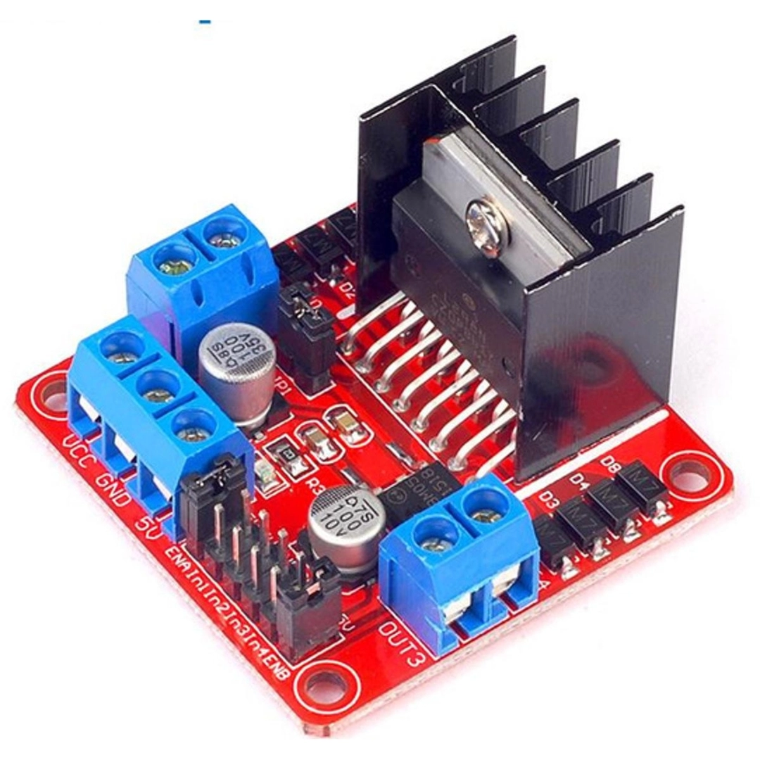 L298N Dual Stepper Motor Driver Controller Board - Multimeter