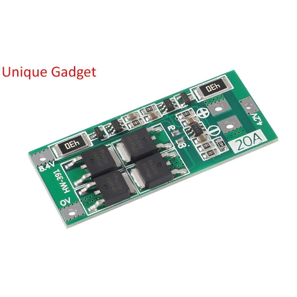 2S 20A 7.4V 8.4V 18650 Li-ion Lithium protection Balance BMS board