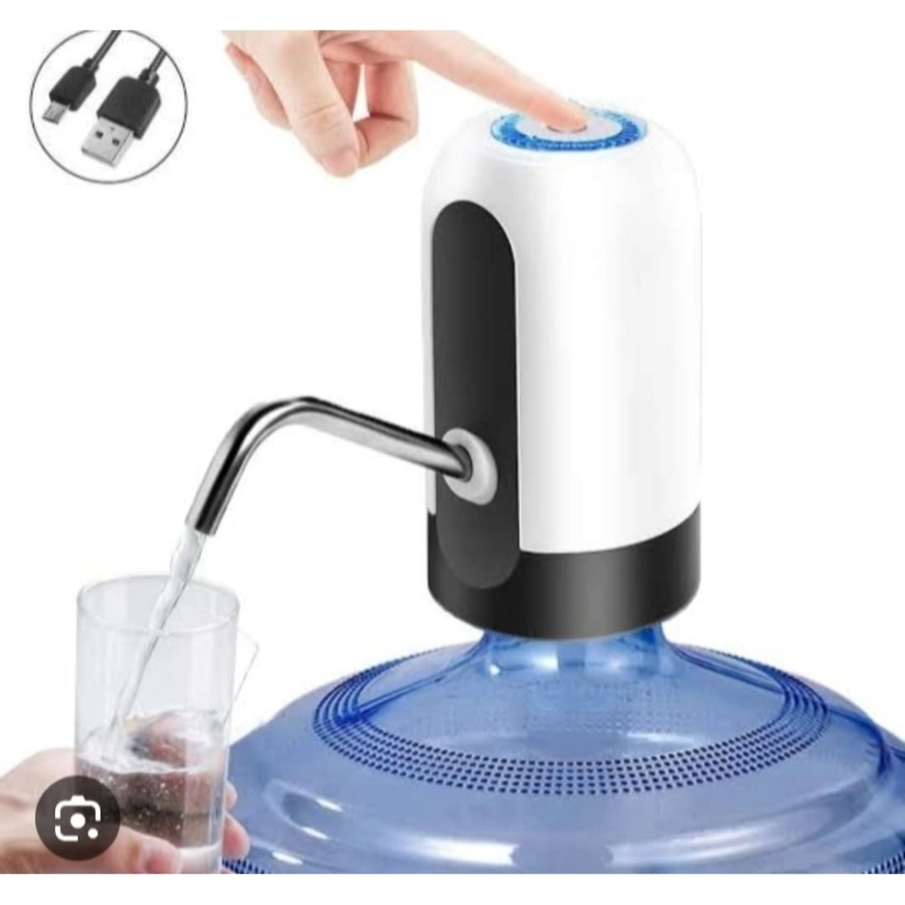 Water Bottle Pump USB Charging Automatic Drinking Water Pump Portable ...