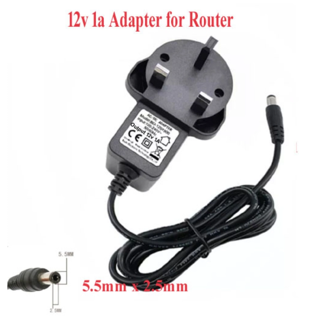 Adapter for Router 3 pin Router Power Adapter 12V 1A