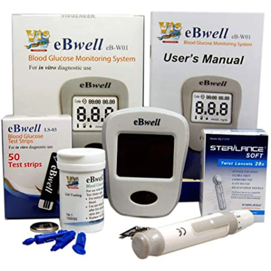 eBwell eB-W01 Blood Glucometer for BD Diabetics