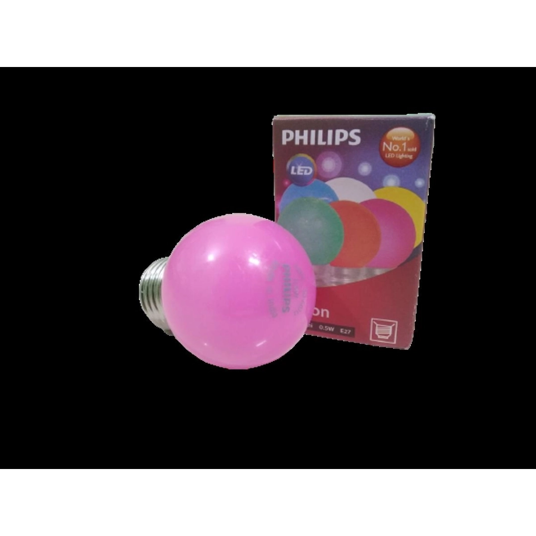 Philips LED Deco Pink 0.5W E27 EXP Thread Type