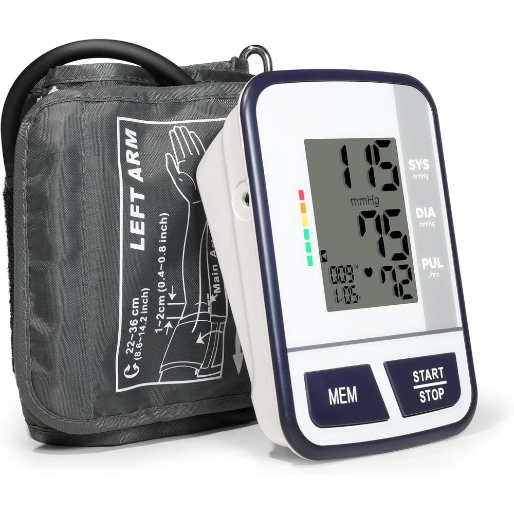 Blood Pressure Monitor Digital Upper Arm Blood Pressure Machine for ...