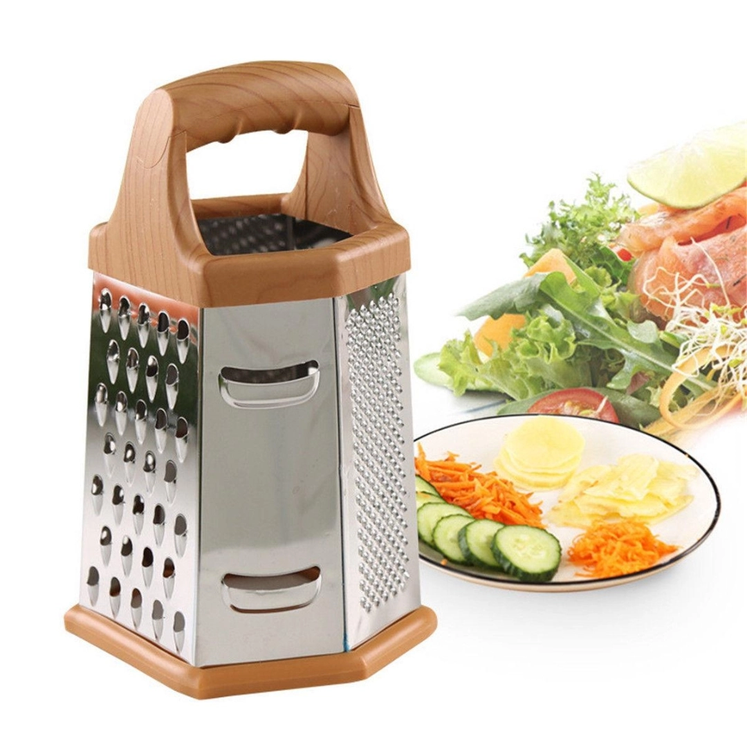 Grate Box 6-Sided Stainless Steel Box Grater