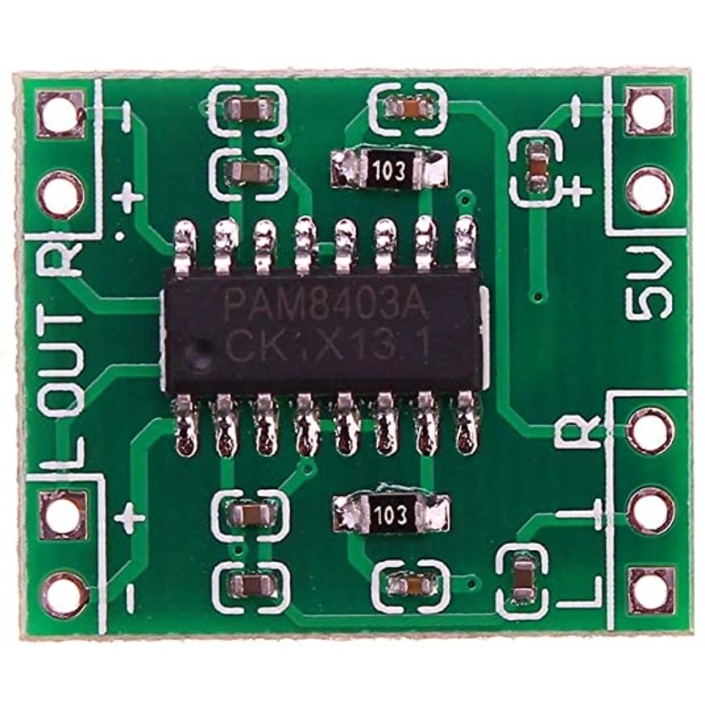 Mini Digital Power Amplifier Board 2x3W Class D Audio Module USB DC 5V ...
