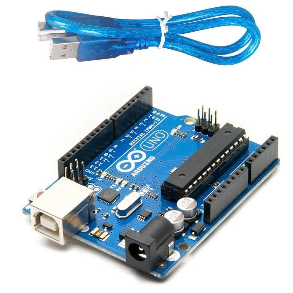 Arduino Uno R3 Development Board, Microcontroller Based on ATmega328 ...