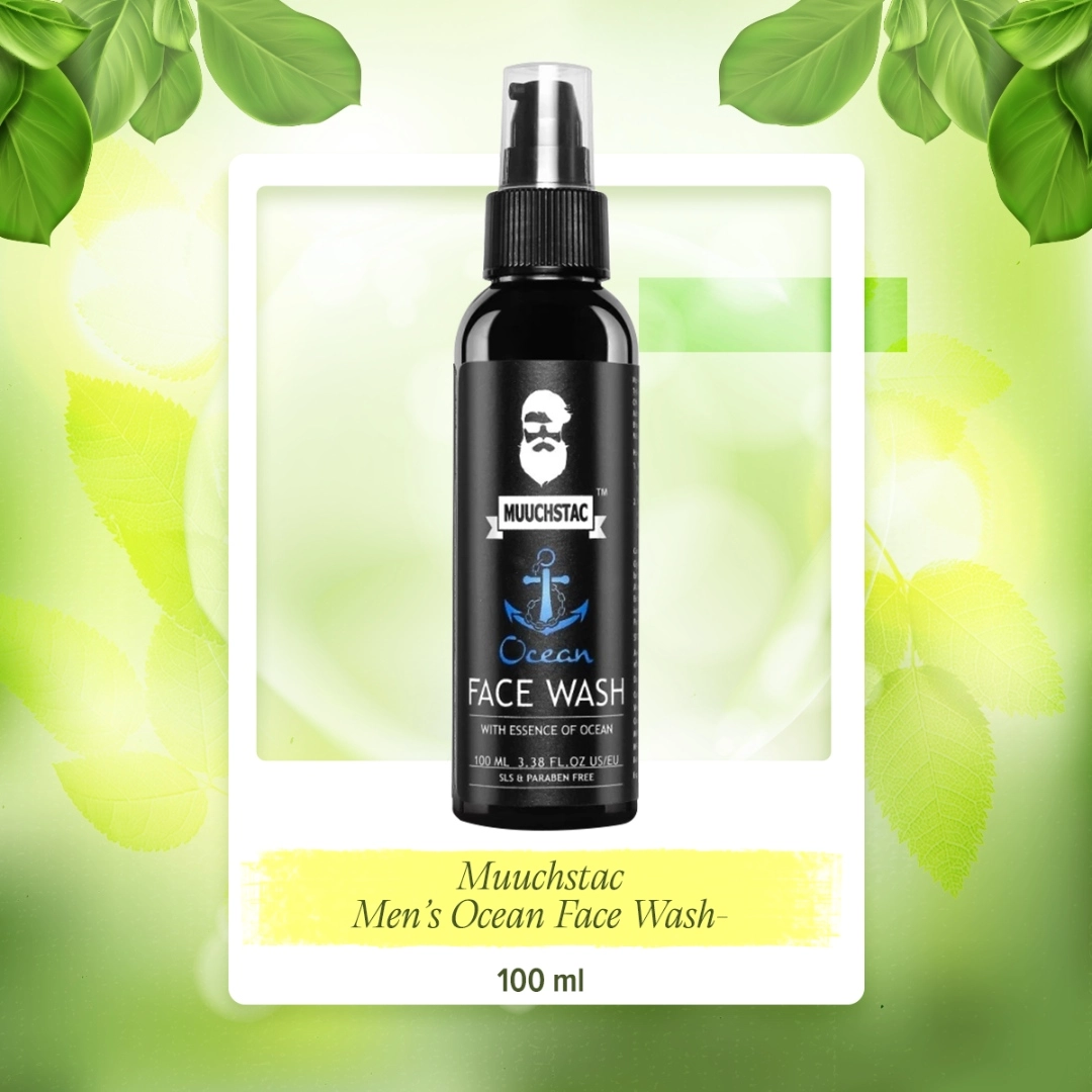 Mustack Muuchstac Men’s Ocean Face Wash-100 ml